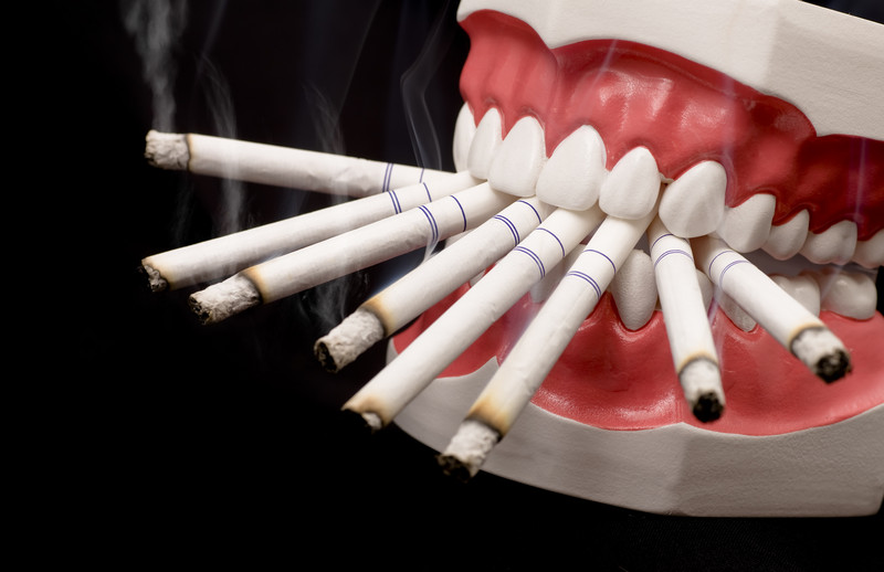 Efectos del tabaco en la boca